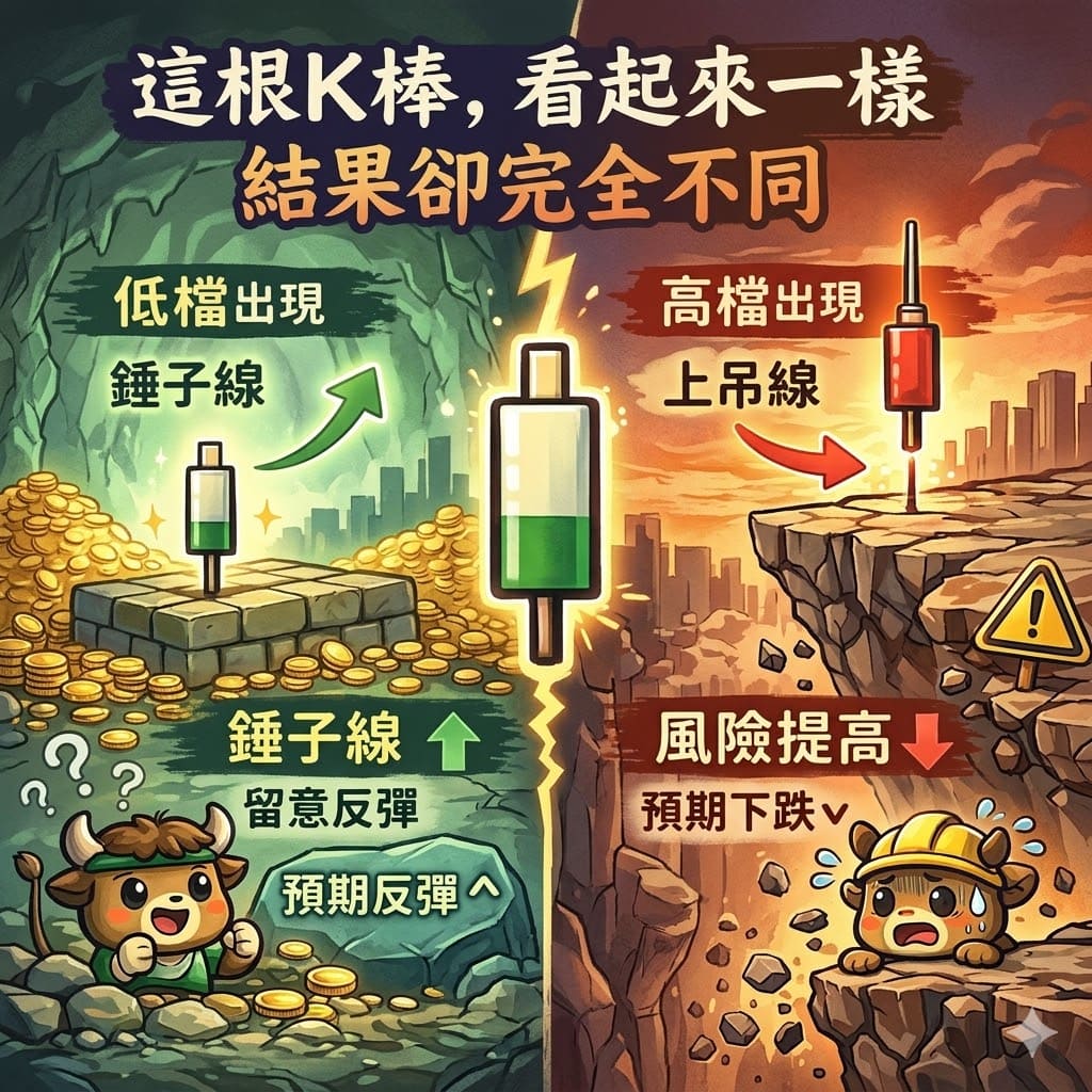 K線上影線與下影線的意義與解讀
