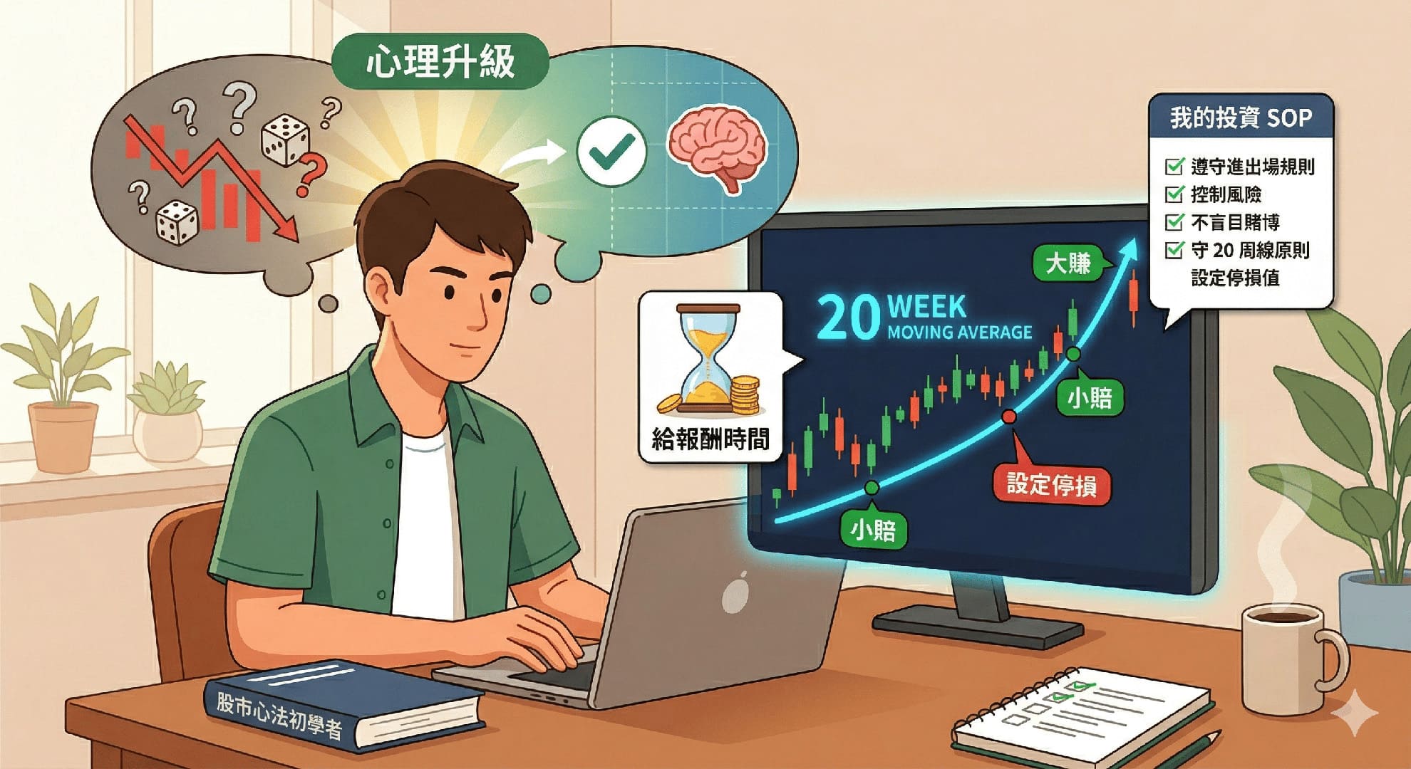 投資不只是買進賣出，更是一場關於心態的長跑。